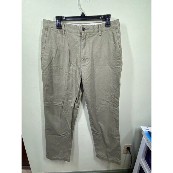 Dockers Pacific Collection Men's Sz 33x32 Green Field Khaki Casual Pants Outdoor - Picture 1 of 10